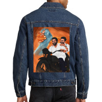 Rrr Movie Stills Men Denim Jacket | Artistshot