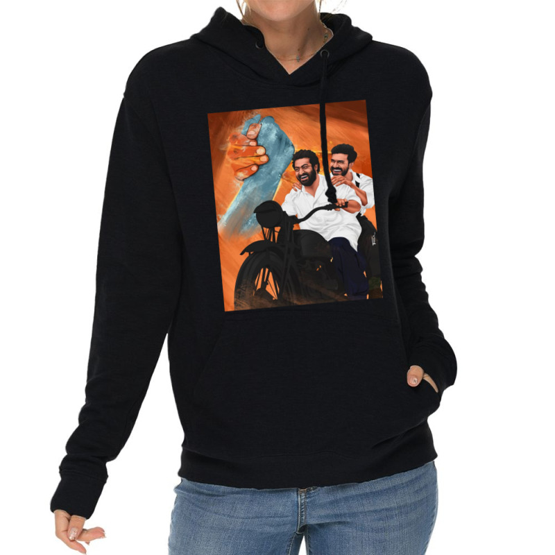 Rrr Movie Stills Lightweight Hoodie | Artistshot