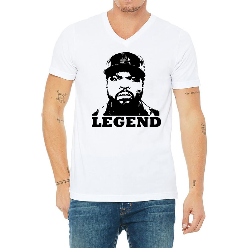 Legend  Ice Cube Baby Stars V-neck Tee | Artistshot