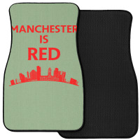 Manchester Is Red United Baby Cool Front Car Mat | Artistshot