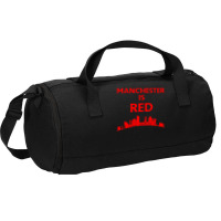 Manchester Is Red United Baby Cool Duffel Bag | Artistshot