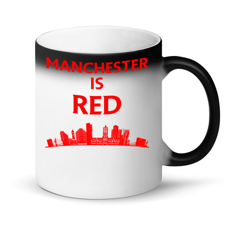 Manchester Is Red United Baby Cool Magic Mug | Artistshot