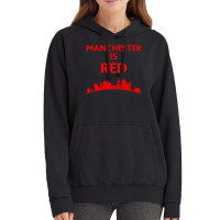 Manchester Is Red United Baby Cool Vintage Hoodie | Artistshot