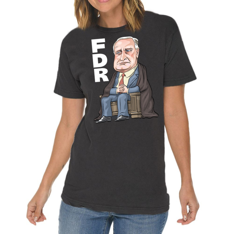 Fdr  President Franklin D. Roosevelt  Baby Aesthetic Vintage T-shirt | Artistshot