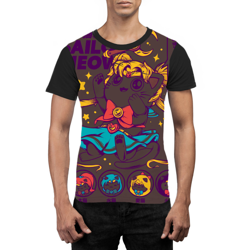 Sailor Meow Kids  Tumblr Graphic T-shirt | Artistshot