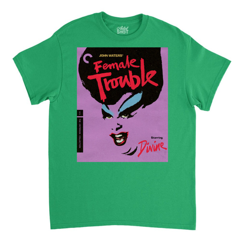 Female Trouble  Active Green Cool Classic T-shirt | Artistshot