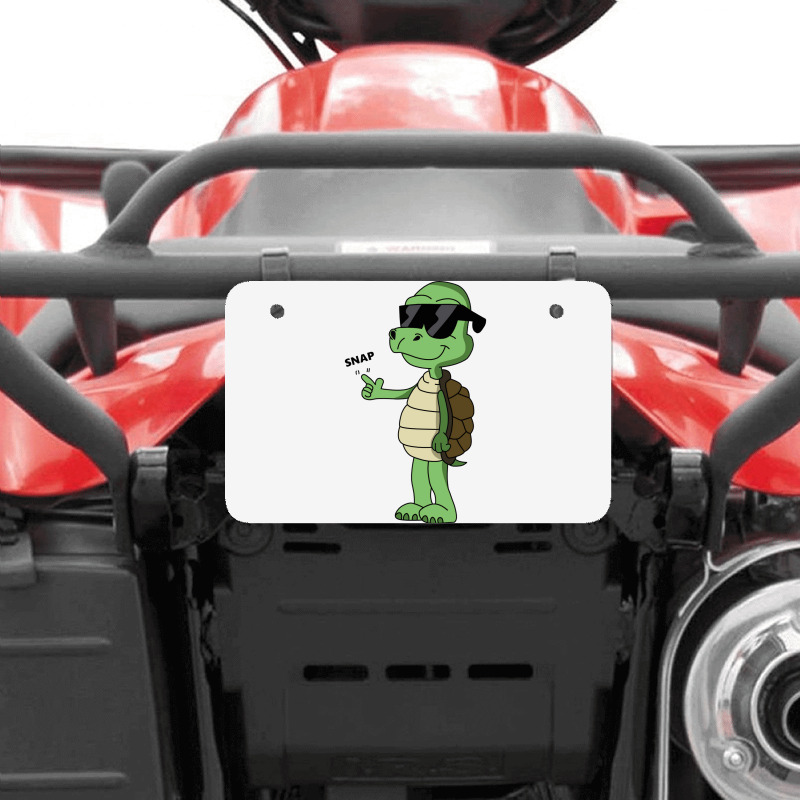 Snapping Turtle Atv License Plate | Artistshot