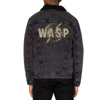 Wasp Los Angeles 1982 Classic  Cute Unisex Sherpa-lined Denim Jacket | Artistshot