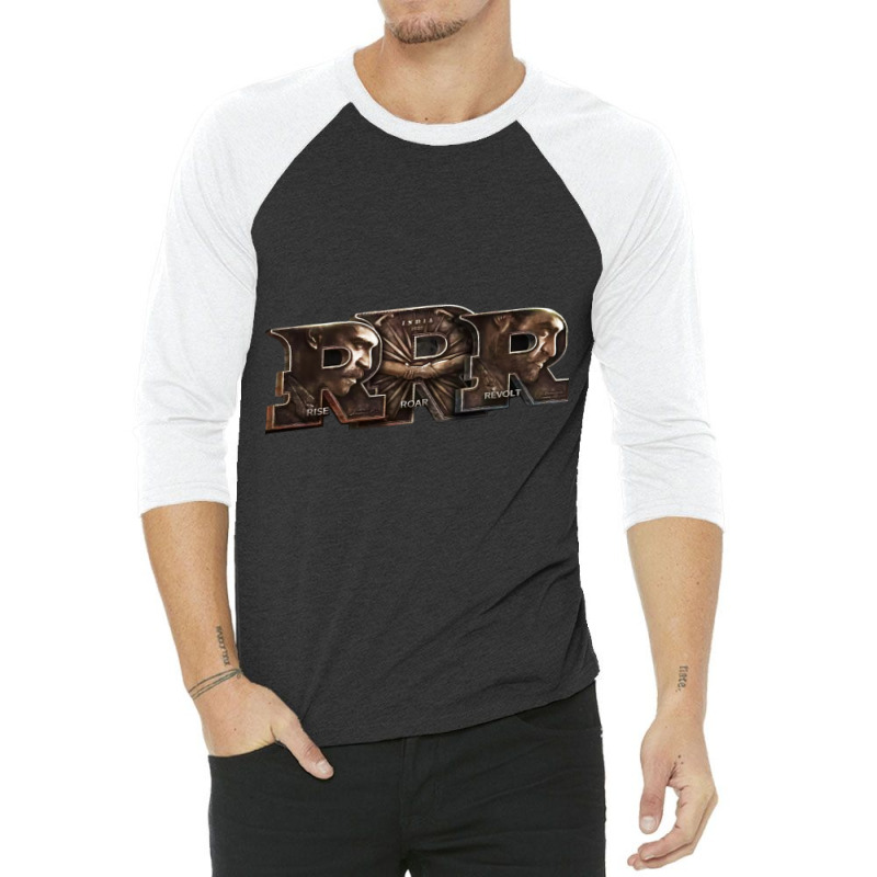 Rrr Sticker 3/4 Sleeve Shirt | Artistshot