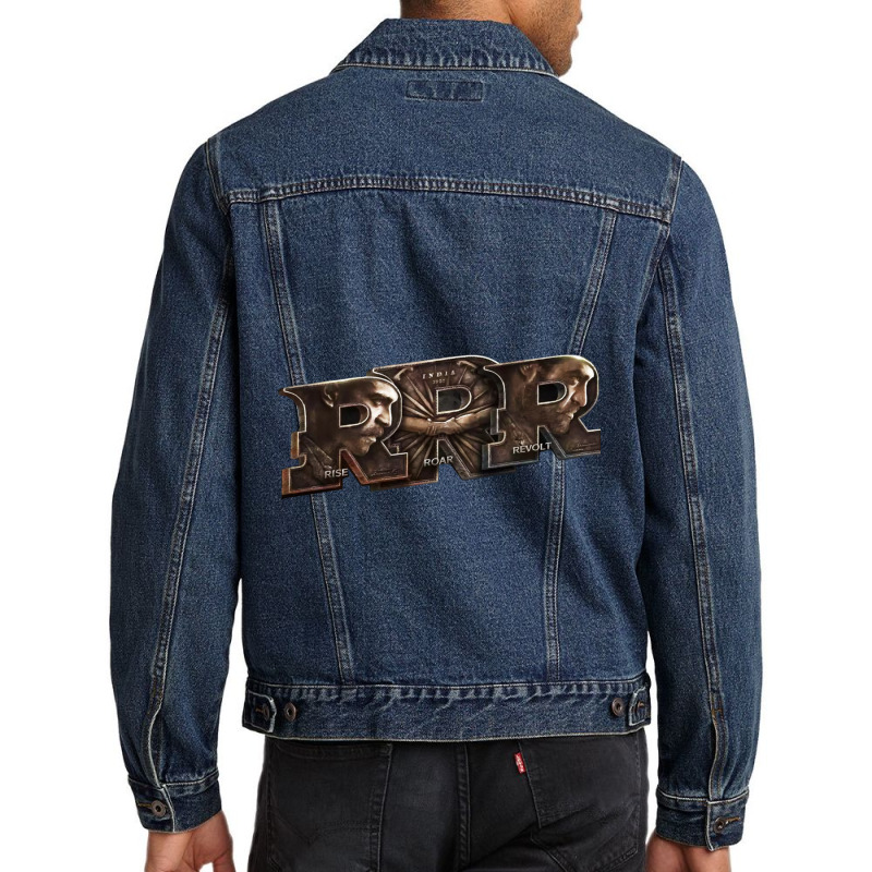 Rrr Sticker Men Denim Jacket | Artistshot