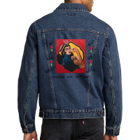 The Woman Feminist Power Men Denim Jacket | Artistshot