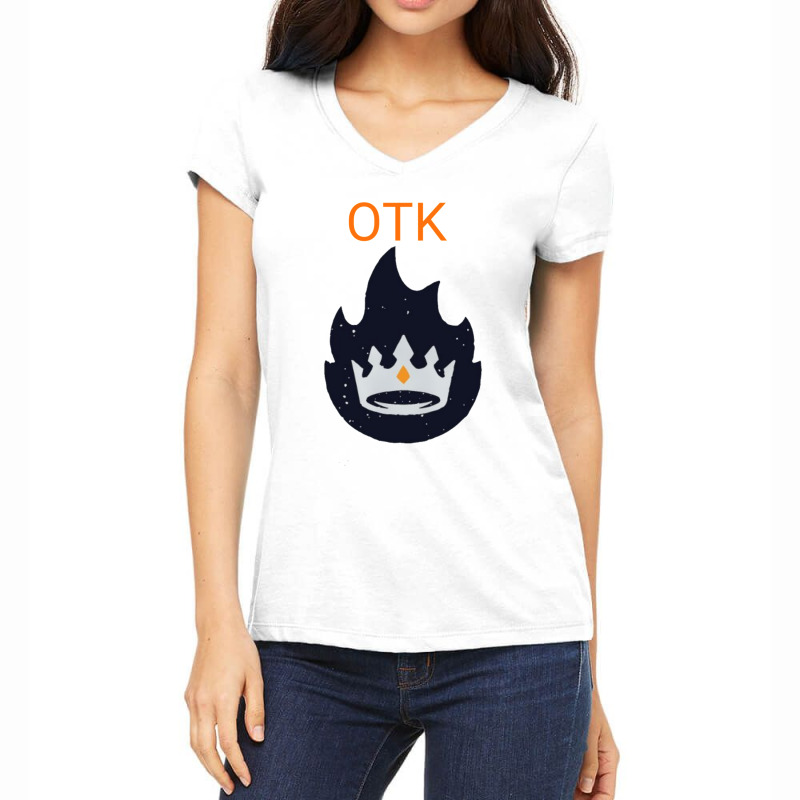 Otk Network (3) Women's V-Neck T-Shirt by HOPERYDEN | Artistshot