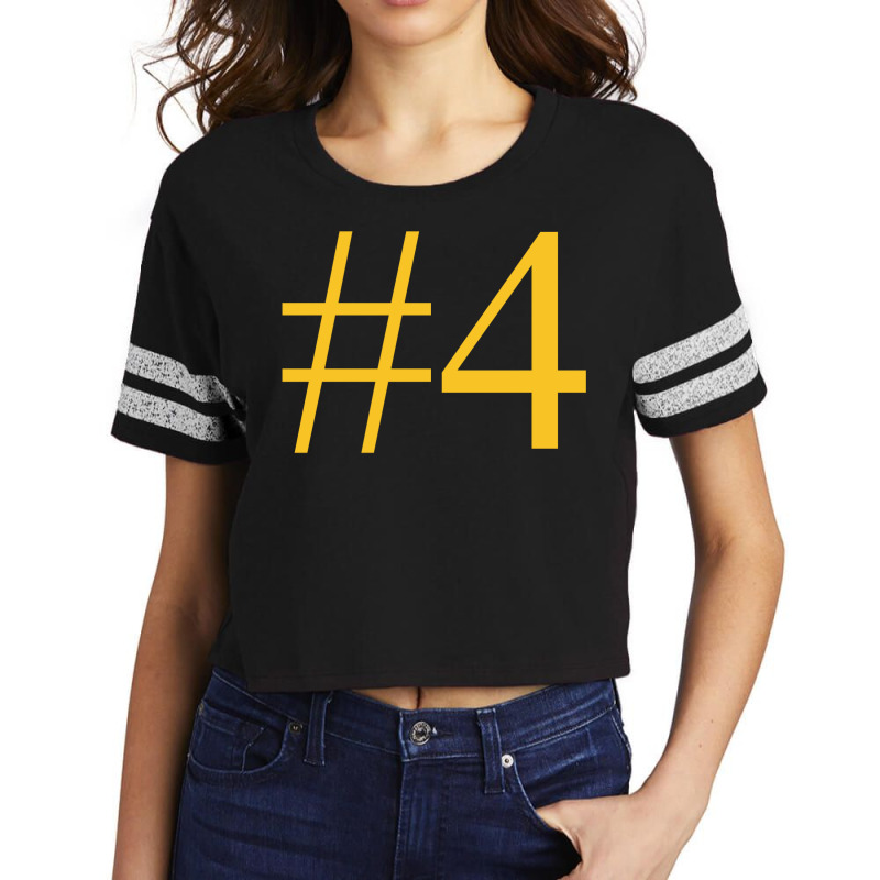 Number Four Baby  Nature  (1) Scorecard Crop Tee by chavidonyyz | Artistshot