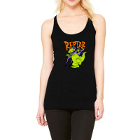 Rugrats Reptar  Out Of Print Remaster 1 Racerback Tank | Artistshot