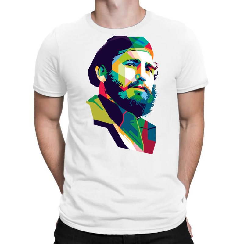 Fidel Castro Baby Blue T-shirt | Artistshot