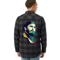 Fidel Castro Baby Blue Flannel Shirt | Artistshot