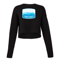 Table Rock State Park Sc  South Carolina State Park Wilderness Blue Ri Cropped Sweater | Artistshot