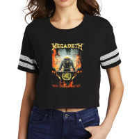 Megadeath World Order Scorecard Crop Tee | Artistshot