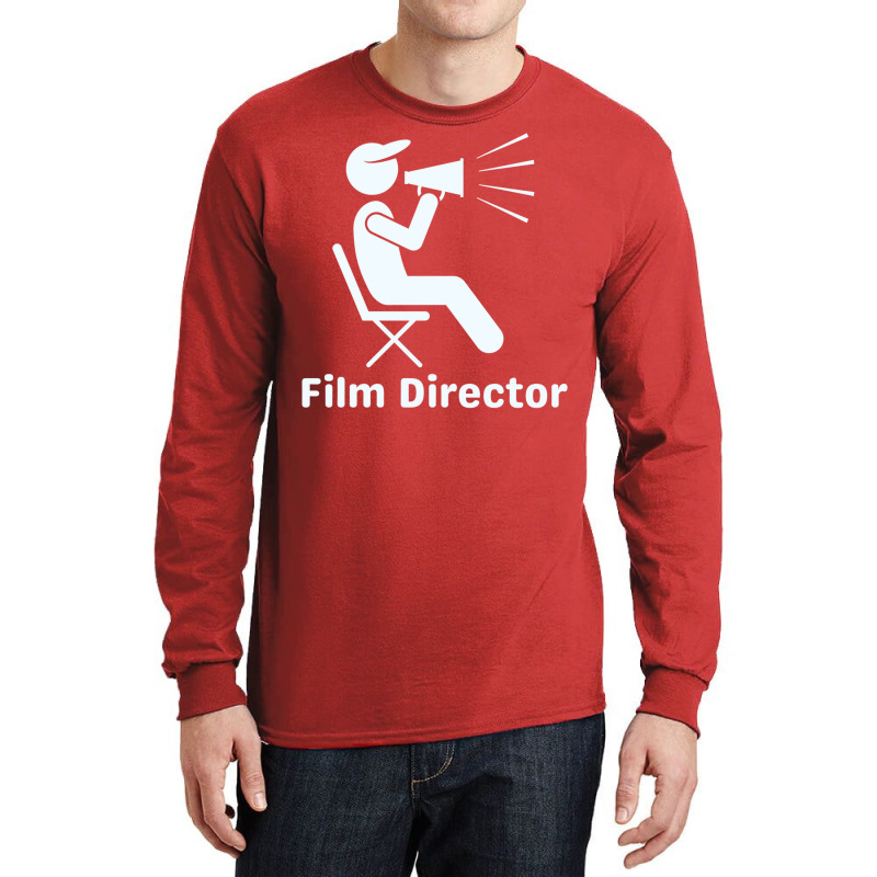 Film Director In Black And White Classic Nature Cute Long Sleeve Shirts by romawitaricec | Artistshot