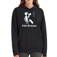 Film Director In Black And White Classic Nature Cute Vintage Hoodie | Artistshot