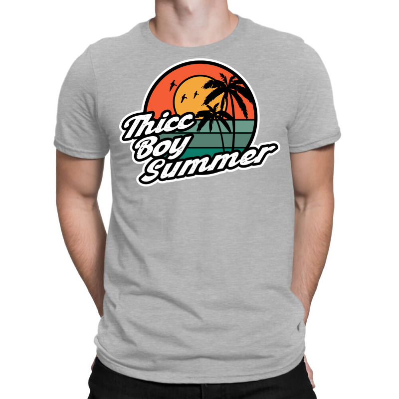 Thicc Boy Summer Tumblr Funny T-Shirt by axmyabrielg | Artistshot