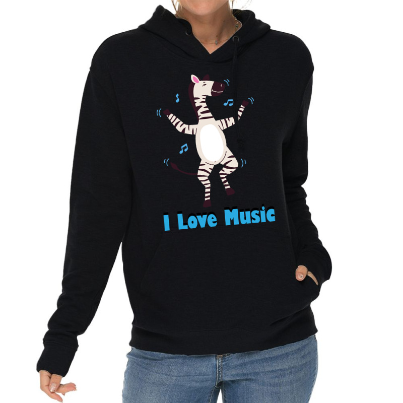 Limited Edition I Love Music Lightweight Hoodie by laurynvanhoose | Artistshot