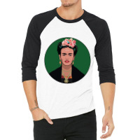 Frida Kahlo Potrait 3/4 Sleeve Shirt | Artistshot