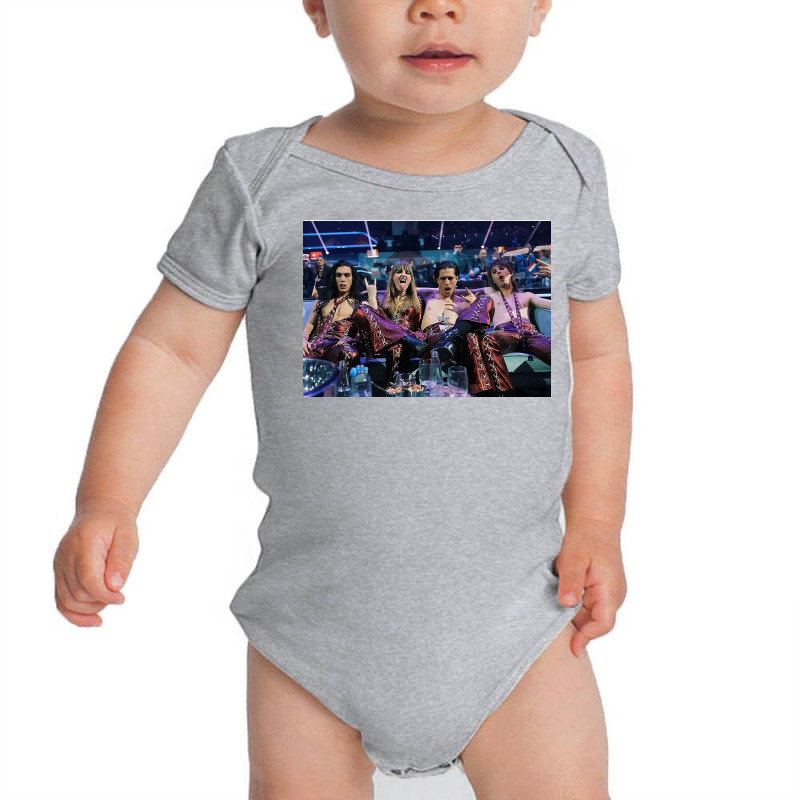 Maneskin Eurovision Poster Baby Bodysuit | Artistshot