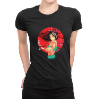 The Geisha Ladies Fitted T-shirt | Artistshot