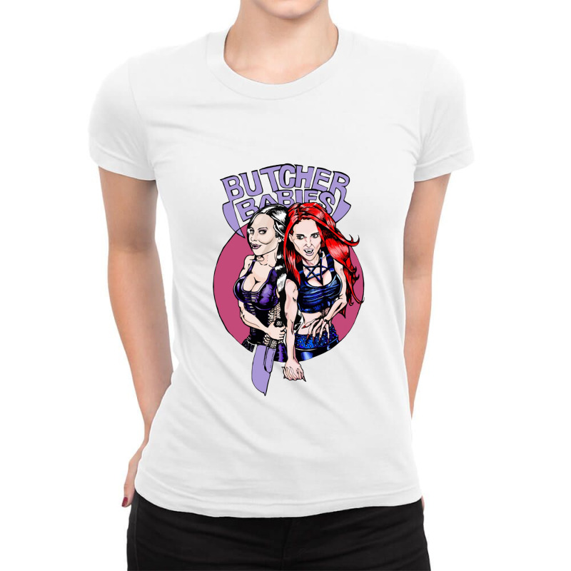 Duo Good Babies Ladies Fitted T-Shirt by rondeyadi | Artistshot