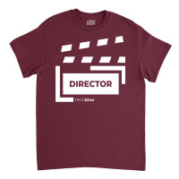 Film Director White Active Gift Cute Classic T-shirt | Artistshot