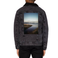 Film Photograph By The Reservoir Classic  Nature E Unisex Sherpa-lined Denim Jacket | Artistshot