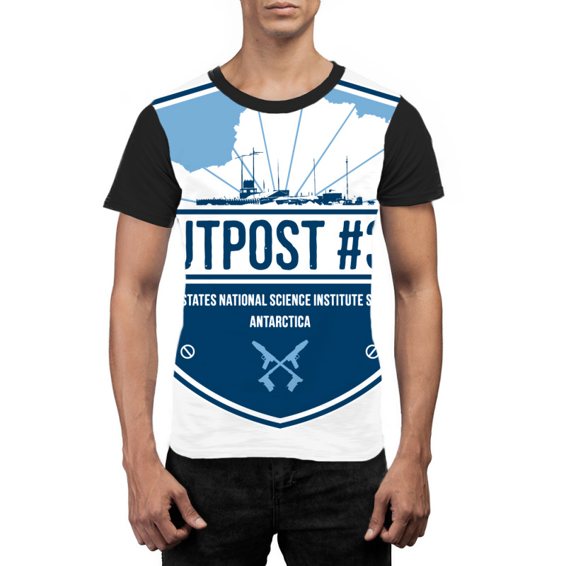 Outpost Graphic T-shirt by deurinnipahy | Artistshot