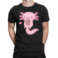 Axolotl Pink Cute T-shirt | Artistshot