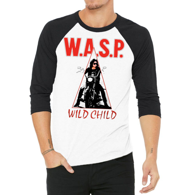 Wasp Wild Child Enhanced Classic  Love 3/4 Sleeve Shirt by axmyabrielg | Artistshot