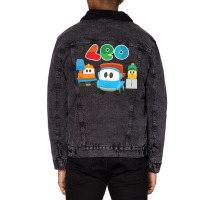 Leo The Truck Baby Cute Unisex Sherpa-lined Denim Jacket | Artistshot