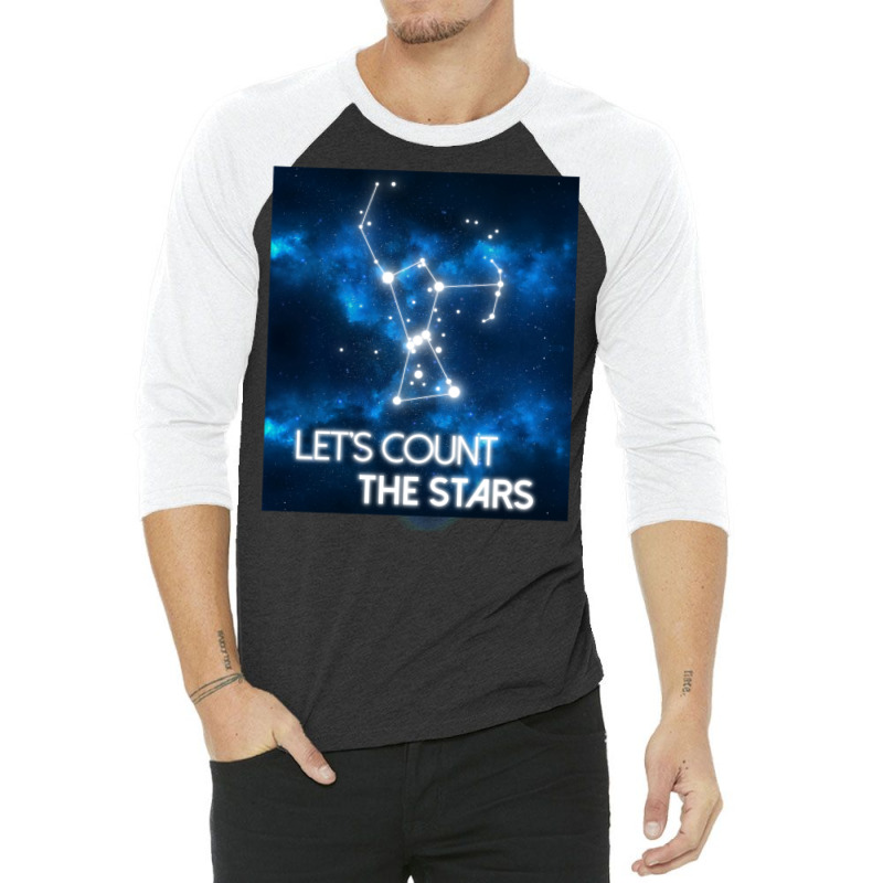 Lets Count The Stars  Orion Constellation Baby Nature 3/4 Sleeve Shirt | Artistshot