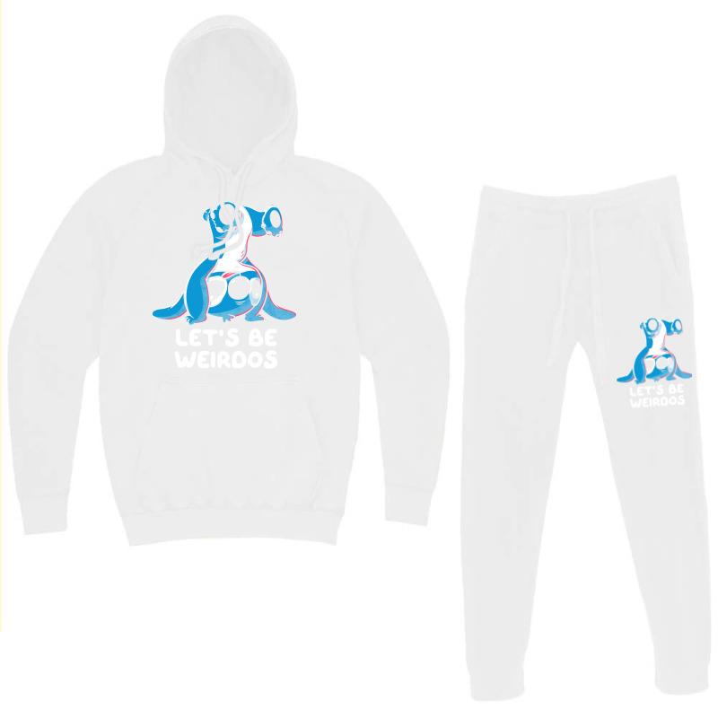 Let’s Be Weirdos Funny Alien Girl Trending Hoodie & Jogger Set | Artistshot