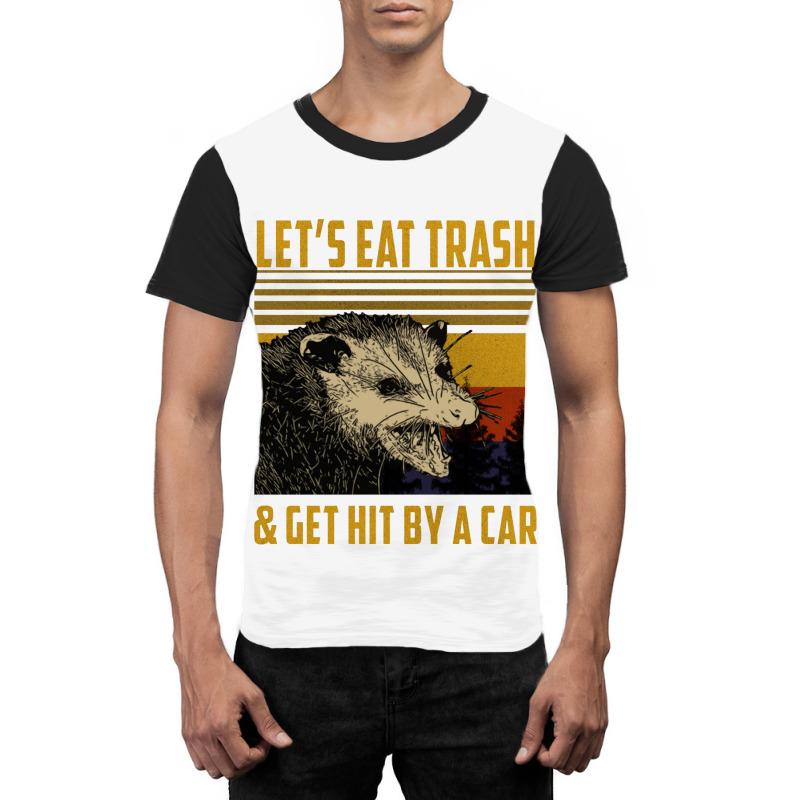 Let's Eat Graphic T-shirt | Artistshot