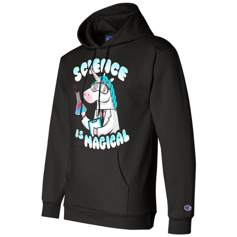 Science Is Magical Funny Lab Unicorn Rainbow Magic Champion Hoodie by deurinnipahy | Artistshot