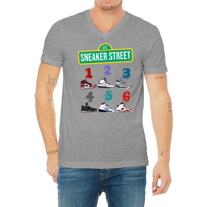 Sneaker Funny 70s V-neck Tee | Artistshot