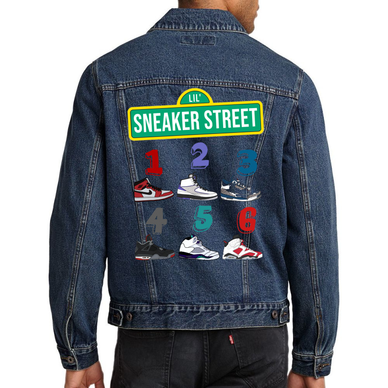 Sneaker Funny 70s Men Denim Jacket | Artistshot