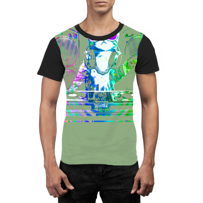 House Cat (that Dj Kitty) Baby Nostalgia Graphic T-shirt by anteneteubeld | Artistshot