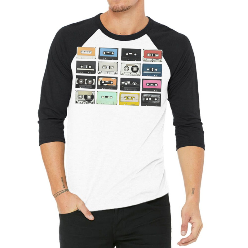 Old Cassette Tape Baby Gift 3/4 Sleeve Shirt | Artistshot