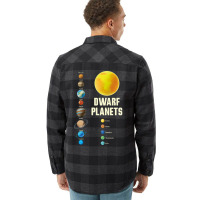 Solar System Kids And Adults Dwarf Boy Green Flannel Shirt | Artistshot