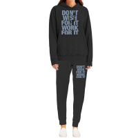 Limited Edition Don't Wish For It Work For It Hoodie & Jogger Set | Artistshot