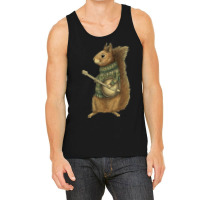 Squirrel With A Banjo Baby  Blue Tank Top | Artistshot