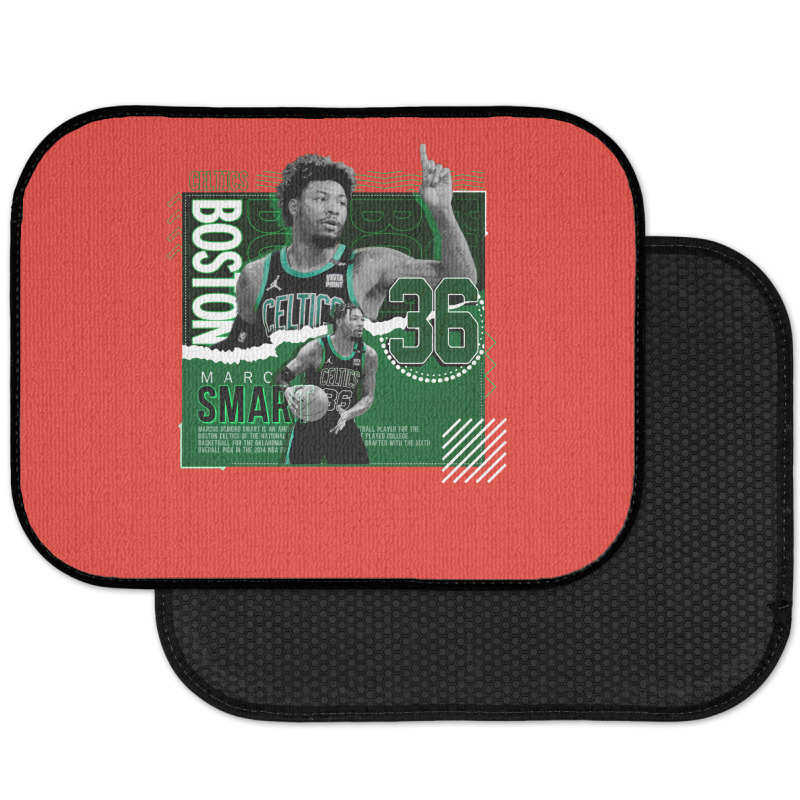 Marcus Smart Basketball Paper Poster Vintage Boy Rear Car Mat | Artistshot