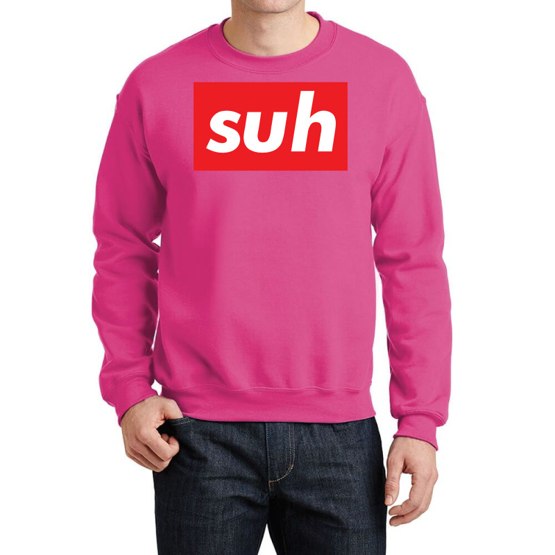 Suh Words Millennials Use What Is Up Baby 80s Crewneck Sweatshirt | Artistshot