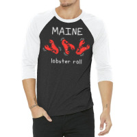 Maine Lobster Humor Boy 3/4 Sleeve Shirt | Artistshot